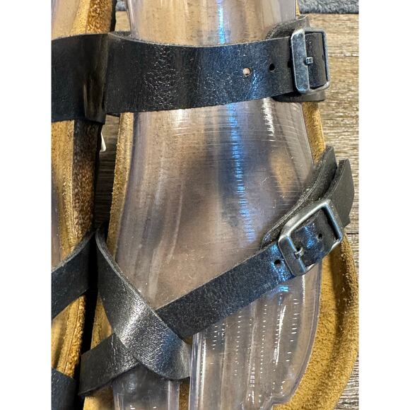 Birkenstock Mayari Birko-Flor sandals in black Women’s Size 38 US 7-7.5 - Picture 6 of 9